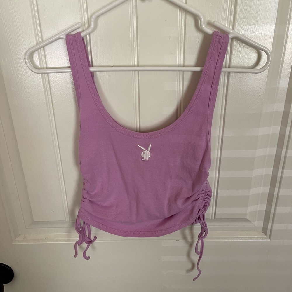 Pink Playboy Tank Top